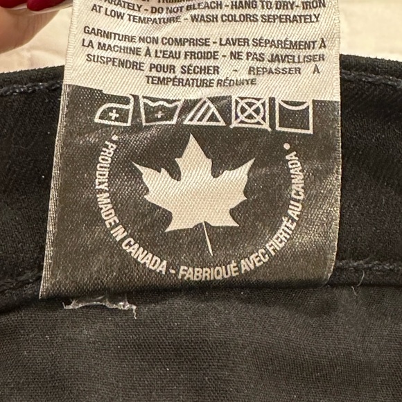 YOGA Jeans Black Size 29 - Picture 4 of 4